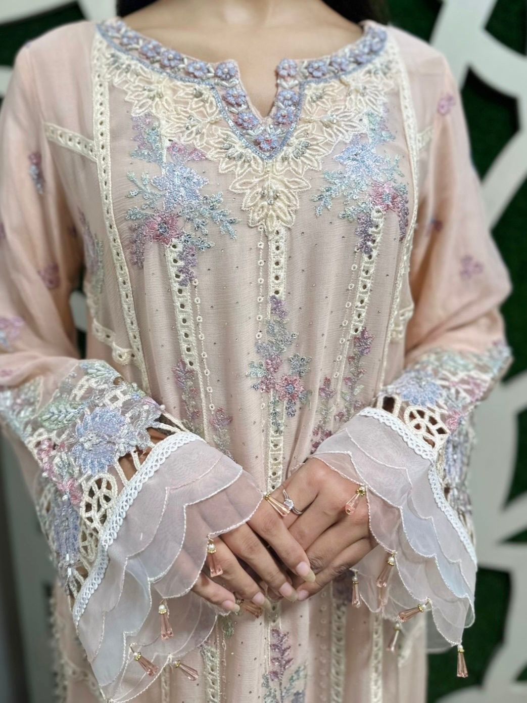 SPECIAL WEDDING CHIFFON DRESS