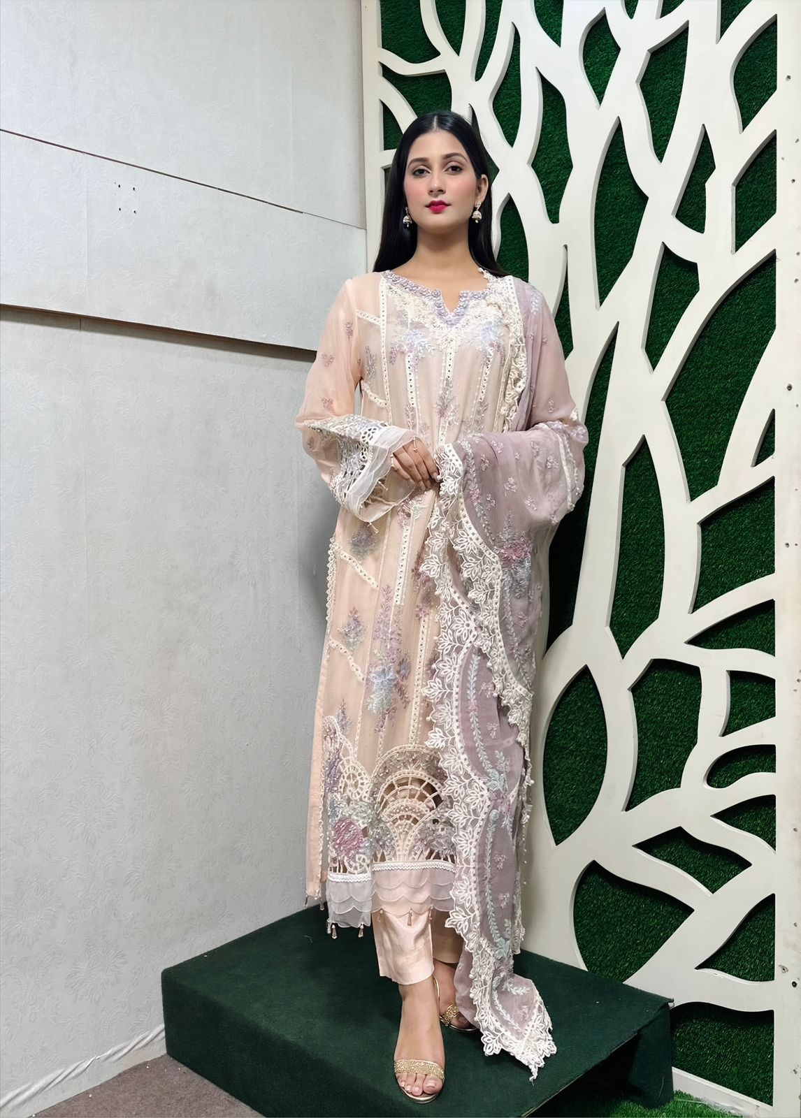 SPECIAL WEDDING CHIFFON DRESS
