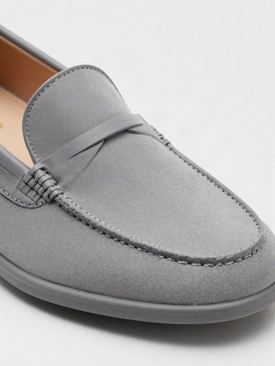 Vega slip-on loafer – Grå