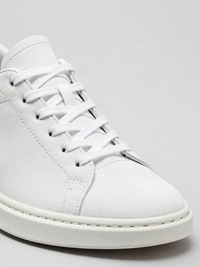 Ellen sneaker i ruskindslook – Hvid