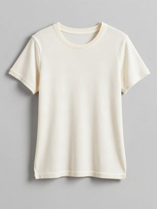 Astrid T-shirt i vaffelstrik